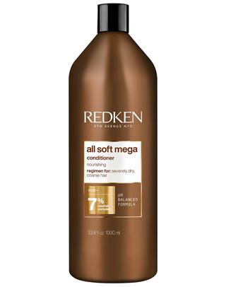 Pack do novo Condicionador All Soft Mega 1L | Redken